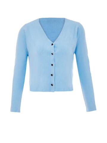 Damen Strickjacke in Hellblau