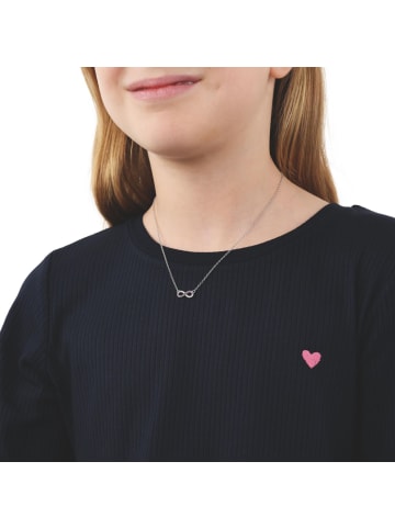 Kette mit Anhänger Silber 925, rhodiniert in silber