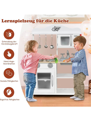 Spielküche in Weiß
