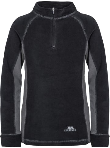 Kinder Fleecejacke/Fleecepullover in Schwarz
