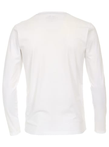 Henley in Weiß