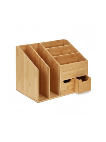 Schreibtisch-Organizer in Natur
