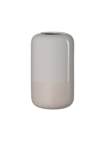 Vase Dome in Grau 25 cm