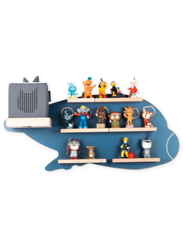 Regal Flugzeug Kinder Toniebox Tonies Figuren in Blau