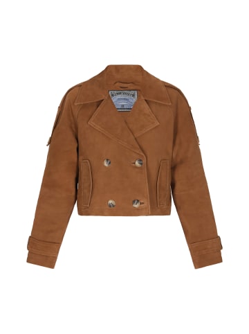 Women Jacket in cognac