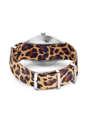 Uhrenarmband Code Ts Nato Animal Print in braun, beige
