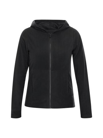 Women Fleece Jacket in Schwarz
