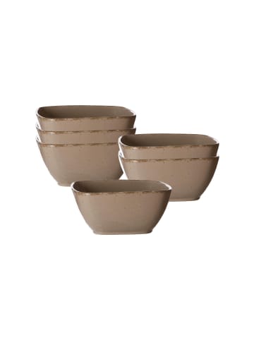 6er Set Beilagenschalen Casa in Grau ø 14 cm