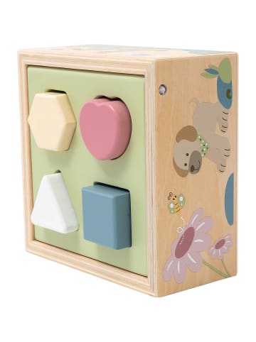Sortierbox Holz in bunt