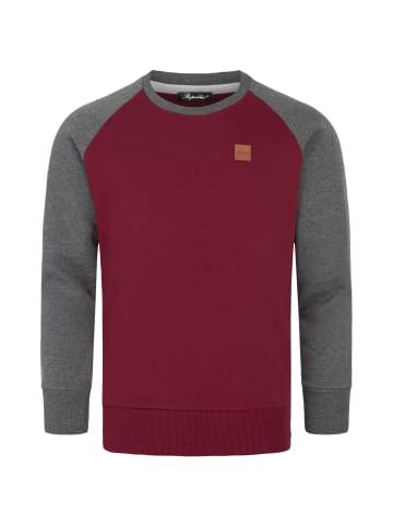 Pullover ADAM in Bordeaux/Anthrazit