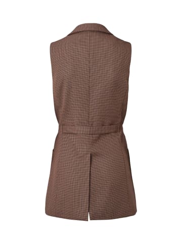 Weste EvangelineNN in Art Brown/Black/Rose