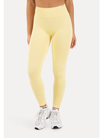 Leggings Timea Scrunch in Gelb