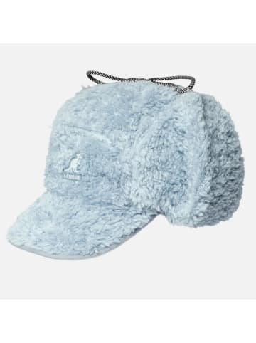 Pelzmütze in blau