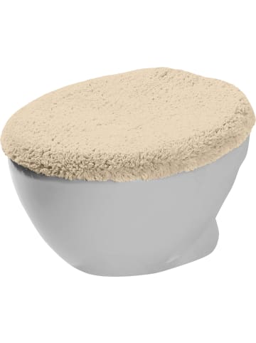 WC-Deckelbezug Stuttgart in beige