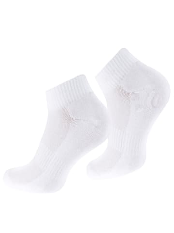 Sportsocken 6 Paar Lauf- und Funktionssocken in weiß