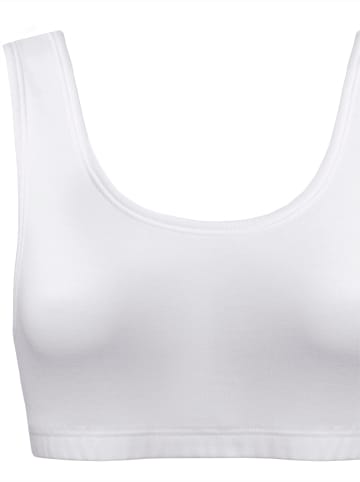 Bustier in weiß