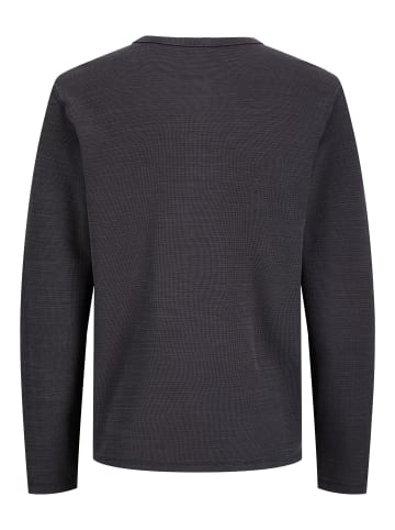 Langarm-T-Shirt in Dark Navy