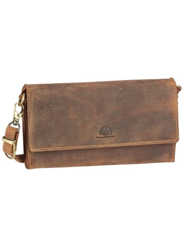 Umhängetasche Vintage 1552A Lady Bag RFID in Sattelbraun