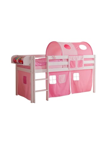 Hochbett Malte in Rosa-Pink
