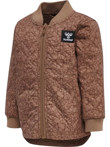 Verstellbare Taille Thermo Anzug Reflektierend Logo Hmlsobi Jungen in COPPER BROWN