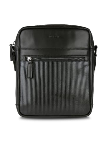 Joel Umhängetasche L Leder 23 cm schwarz
