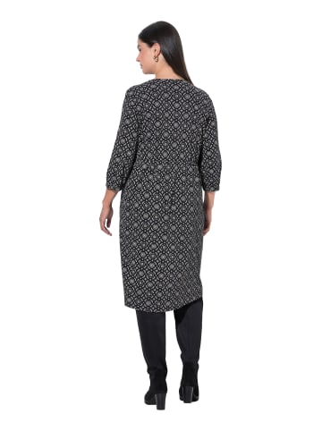Jerseykleid in schwarz