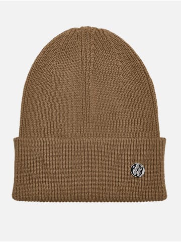 Beanie Mütze "A500" - in Hellbraun
