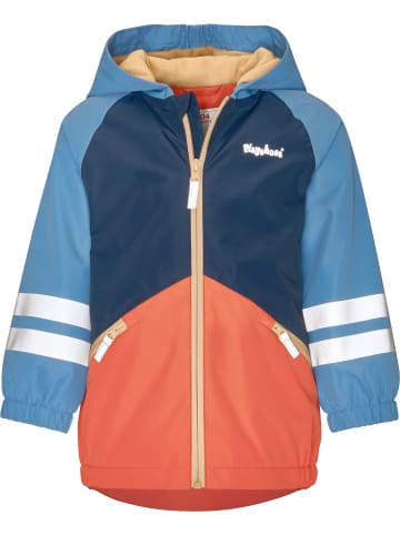 Outdoor-Jacke Fleece-Futter in marine/orange