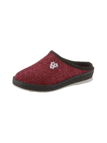 Pantoffel in bordeaux