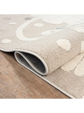 Kinderteppich Jungle Kids B in Beige