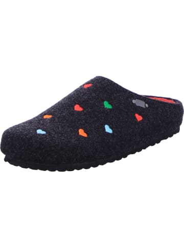 Pantoffel in schwarz