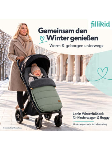 Winterfußsack Lanin Exklusiv in Salbei