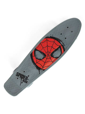 Spiderman Nickel Board Robustes Skateboard mit präzisen ABEC-7 in Grau