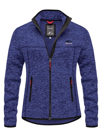 Fleecejacke EBONY in Navyblau