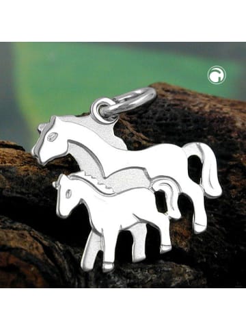 Anhänger 13x14mm Silber 925 in silber