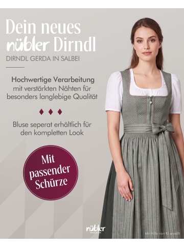 Dirndl Lang Gerda in Salbei