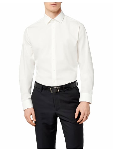 Langarm Business Hemd für Herren in beige
