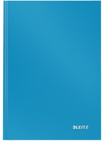 Notizbuch Solid fester Einband A5 kariert 80 Blatt hellblau