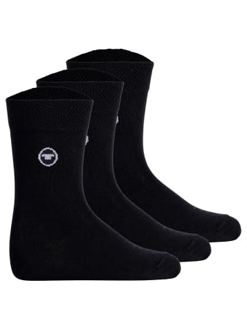 Socken 3er Pack in Schwarz