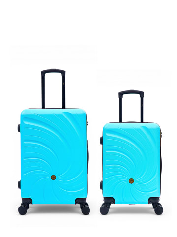 2 tlg. Kofferset SERENA in Hellblau (70L/43L)