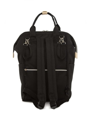 Wickeltasche - Schultertasche in Schwarz