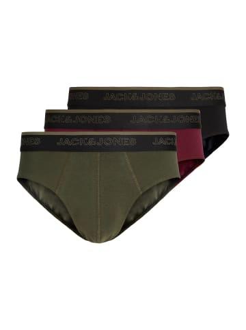 3er-Pack Unterhosen in Windsor Wine
