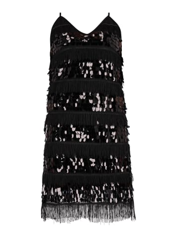 Damen Mini Spaghettikleid in Schwarz