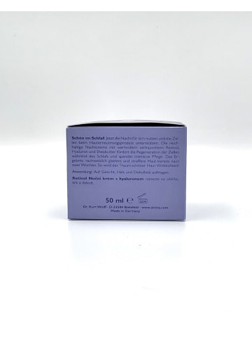 Retinol Nachtcreme mit Hautglättenden Effekt 50 ml