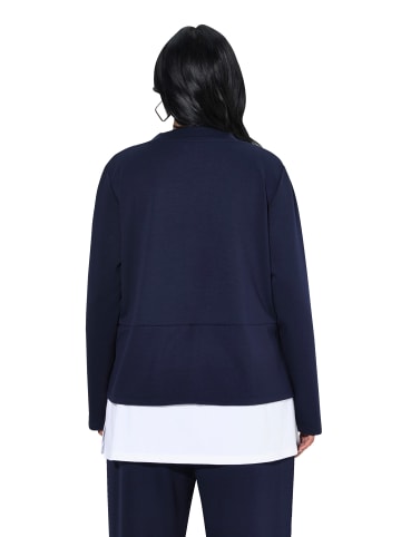 Sweatshirt in marine
