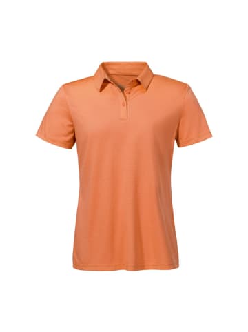Polo "CIRC Polo Shirt Tauron L" in apricot glow