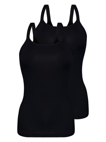 2er Pack Top in Black