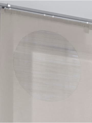 Schiebevorhang in taupe