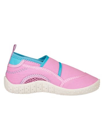 Aqua-Schuh Klettverschluss in flieder