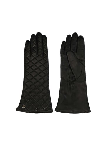 Handschuhe (Echt-Leder) in Schwarz